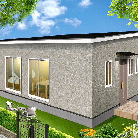 ES-HE13A｜2LDK｜延床面積：13坪｜建物本体価格：588万円（税別）