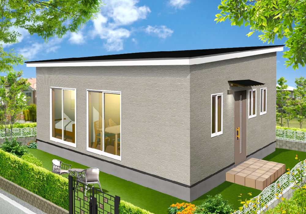 ES-HE13A｜2LDK｜延床面積：13坪｜建物本体価格：588万円（税別）